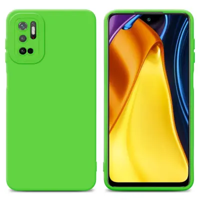 Cadorabo Case, združljiv s Xiaomi v tekočini zeleni barvi - zaščitni pokrov iz fleksibilnega silikona TPU