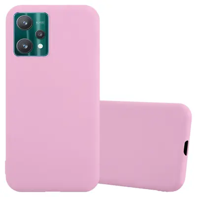 Cadorabo Case, združljiv z Realme v Candy Pink - Zaščitni pokrov iz fleksibilnega silikona TPU