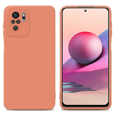CADORABO Ohišje, združljiv s Xiaomi v tekoči svetlobo Orange - Zaščitni pokrov iz fleksibilnega silikona TPU