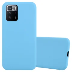 Cadorabo Case, združljiv s Xiaomi v Candy Blue - Zaščitni pokrov, narejen iz fleksibilnega silikona TPU