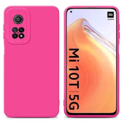 Cadorabo Case, združljiv s Xiaomi v Fluid Hotpink - zaščitni pokrov iz fleksibilnega silikona TPU