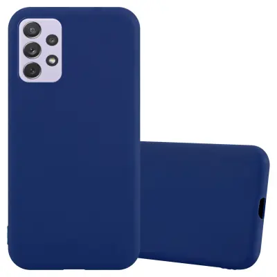 Cadorabo Case, združljiv s Samsungom v Candy Tarmno Blue - zaščitna prevleka iz fleksibilnega silikona TPU