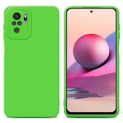 Cadorabo Case, združljiv s Xiaomi v tekočini zeleni barvi - zaščitni pokrov iz fleksibilnega silikona TPU