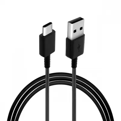 Originalni polnilni kabel Samsung USB Type C, 80 cm - crn