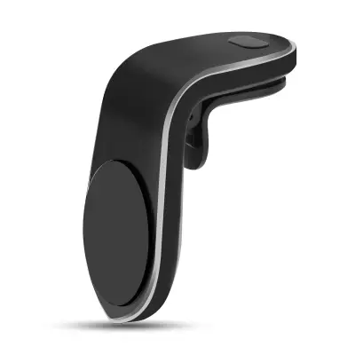 Magnetno avtomobilsko držalo za pametni telefon, nastavek za zracno režo - crn