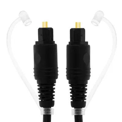 Digitalni avdio opticni kabel, 3 metre LinQ - crn