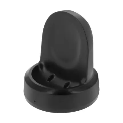 QI indukcijska polnilna postaja Micro-USB kabel - crna str. Samsung Galaxy Watch 42/46 mm