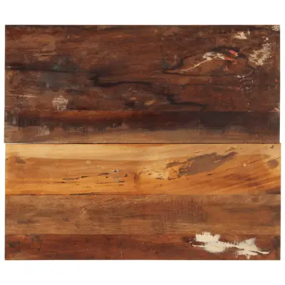 vidaXL Pravokotna mizna plošča 60x70 cm 15-16 mm trden predelan les
