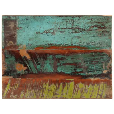 vidaXL Pravokotna mizna plošča 60x80 cm 25-27 mm trden predelan les