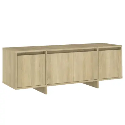vidaXL TV omarica sonoma hrast 120x30x40,5 cm iverna plošča