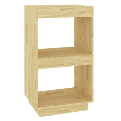 vidaXL Knjižna omara 40x35x71 cm trdna borovina
