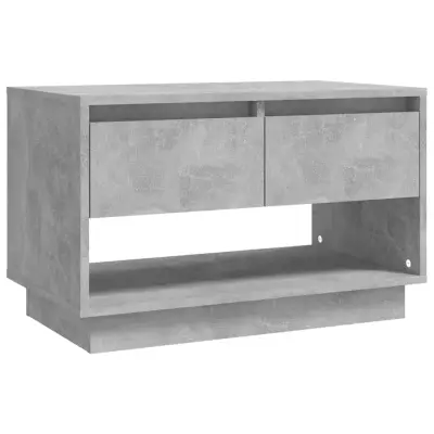 vidaXL TV omarica betonsko siva 70x41x44 cm iverna plošča