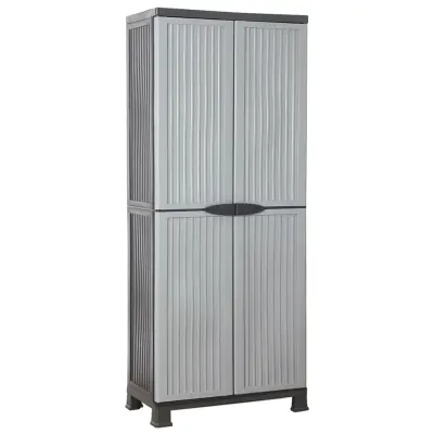 vidaXL Plastična omarica 68x39x171,5 cm