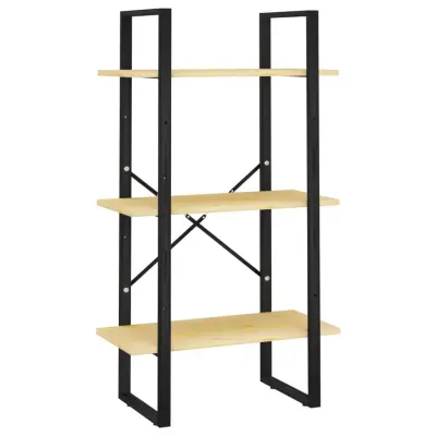 vidaXL Regal 60x30x105 cm trdna borovina
