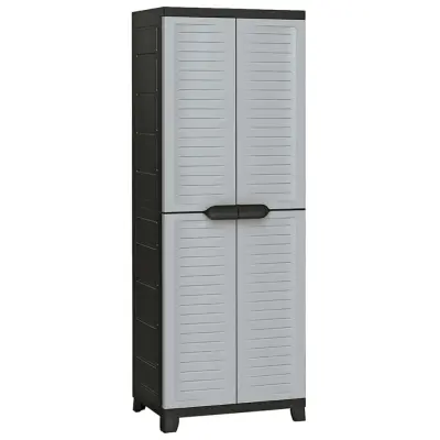 vidaXL Plastična omarica 65x45x181 cm