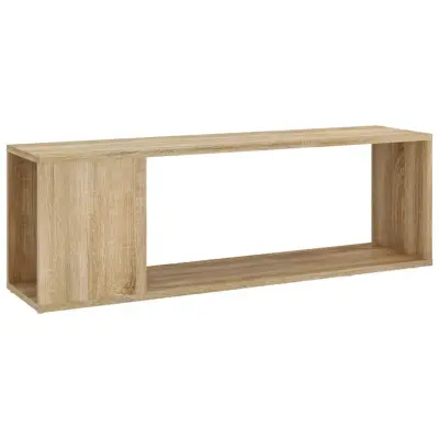 vidaXL TV omarica sonoma hrast 100x24x32 cm iverna plošča