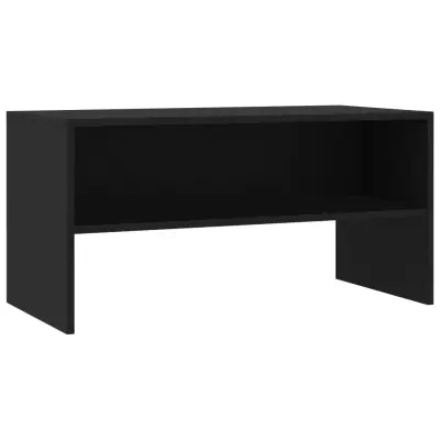 vidaXL TV omarica črna 80x40x40 cm iverna plošča