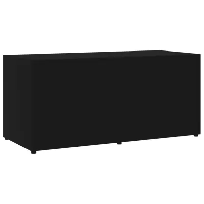 vidaXL TV omarica črna 80x34x36 cm iverna plošča