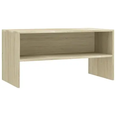 vidaXL TV omarica sonoma hrast 80x40x40 cm iverna plošča