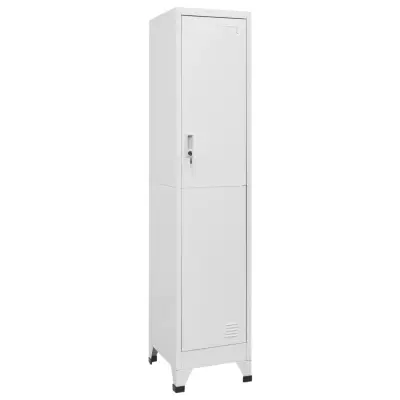 vidaXL Garderobna omarica na ključ 38x45x180 cm