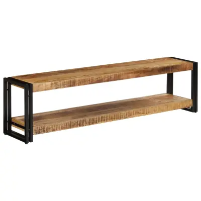 vidaXL TV omarica 150x30x40 cm trden mangov les