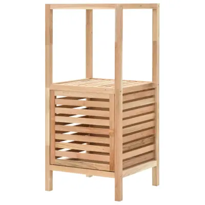 vidaXL Kopalniška omara za shranjevanje orehovina 39,5x35,5x86 cm