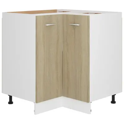 vidaXL Kotna spodnja omarica “Lyon” sonoma hrast 75,5x75,5x81,5cm
