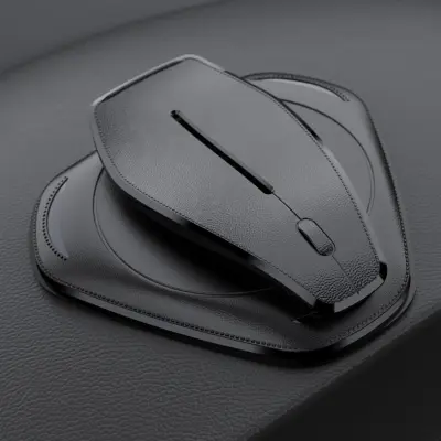 Imetnik mobilnega telefona Cadorabo Car za nadzorno ploščo v črni barvi - Universal Holder for Cars for Mobile telefone in sat Navs