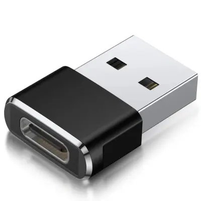 Cadorabo USB adapter v črni barvi - USB C do USB Adapter Converter