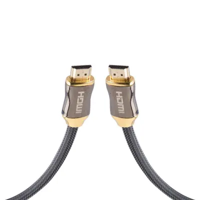 Cadorabo 2 M HQ HDMI kabel 2,0/1.4a Velika hitrost z Ethernetom, najlonsko zaščito, Ultra HD 4K - 3D Ready ARC 1080p/2160p z pozlačenimi priključki v