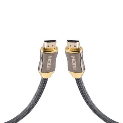 Cadorabo 3 M HQ HDMI kabel 2,0/1.4a Velika hitrost z Ethernetom, najlonsko zaščito, Ultra HD 4K - 3D Ready ARC 1080P/2160P z pozlačenimi priključki v