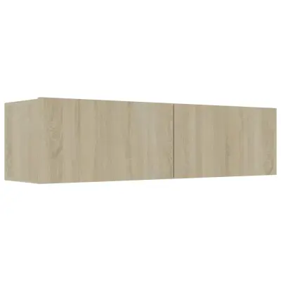vidaXL TV omarica sonoma hrast 120x30x30 cm inženirski les