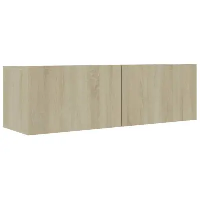 vidaXL TV omarica sonoma hrast 100x30x30 cm inženirski les