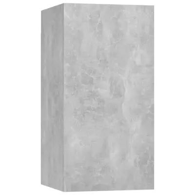 vidaXL TV omarica betonsko siva 30,5x30x60 cm inženirski les
