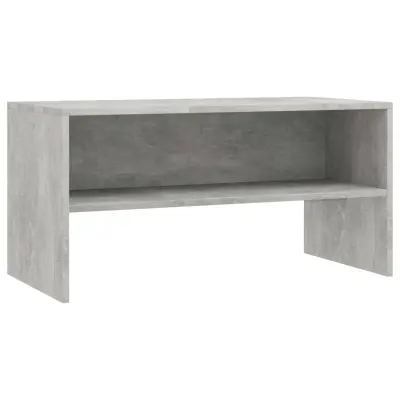 vidaXL TV omarica betonsko siva 80x40x40 cm iverna plošča