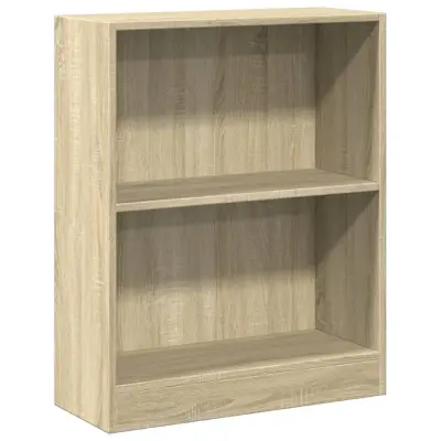 vidaXL Knjižna omara sonoma hrast 60x24x76 cm konstruiran les