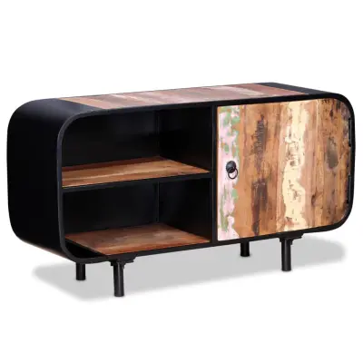 vidaXL TV omarica iz predelanega lesa 90x30x48 cm