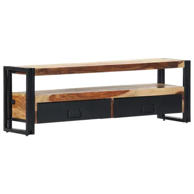 vidaXL TV omarica 120x30x40 cm trden palisander