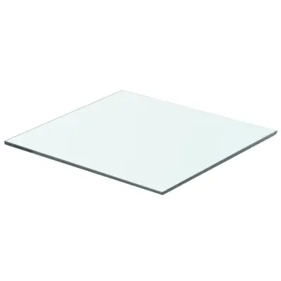 vidaXL Polica Prosojno Steklo 40x30 cm
