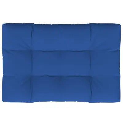 vidaXL Blazina za kavč iz palet kraljevsko modra 120x80x12 cm