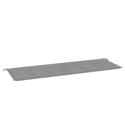 vidaXL Blazina za vrtno klop siva 150x50x4 cm oxford tkanina