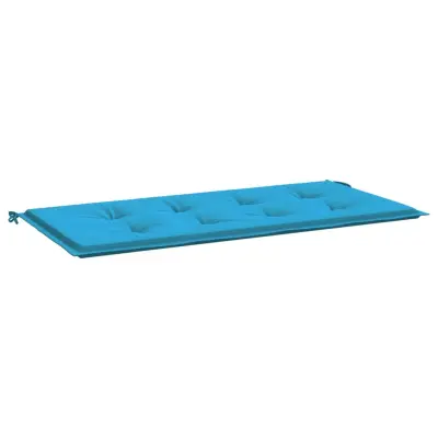vidaXL Blazina za vrtno klop modra 120x50x3 cm oxford tkanina