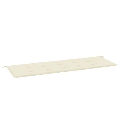vidaXL Blazina za vrtno klop krem 150x50x4 cm oxford tkanina