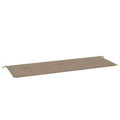 vidaXL Blazina za vrtno klop taupe 150x50x4 cm oxford tkanina