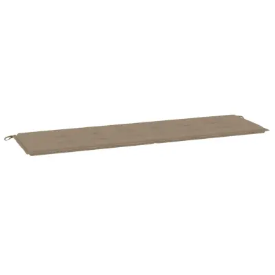 vidaXL Blazina za vrtno klop taupe 180x50x4 cm oxford tkanina
