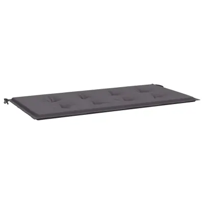 vidaXL Blazina za vrtno klop antracit 120x50x4 cm oxford tkanina