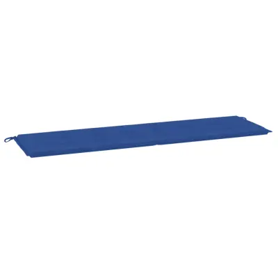 vidaXL Blazina za vrtno klop modra 180x50x3 cm oxford tkanina