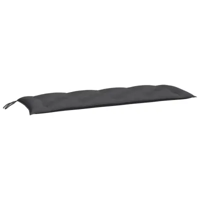 vidaXL Blazina za vrtno klop antracit 150x50x7 cm oxford tkanina