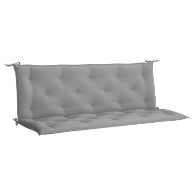 vidaXL Blazina za vrtno klop črna 150x(50+50)x7 cm oxford tkanina
