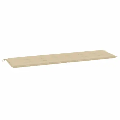 vidaXL Blazina za vrtno klop bež 180x50x3 cm oxford tkanina